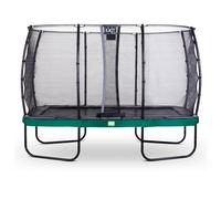 EXIT Elegant trampoline 8x14ft with Economy safetynet - green