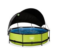 EXIT Frame Pool ø300x76cm (12v Cartridge filter) - Lime + Ca
