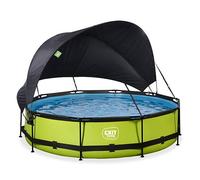 EXIT Frame Pool ø360x76cm (12v Cartridge filter) - Lime + Ca