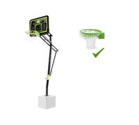 EXIT Galaxy basketball backboard for installing on ground with dunk hoop - black edition