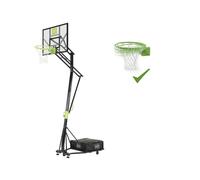 EXIT Galaxy portable basketball backboard on wheels with dunk hoop