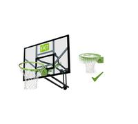 EXIT Galaxy Wall-Mounted Basketball Backboard with Dunk Hoop