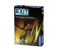 Thames & Kosmos EXIT: The House of Riddles | Escape Room Game | 2/5 Difficulty | Strategy Puzzle Board Game | 1-4 Players | Ages 10+ | Fun for Adults & Kids