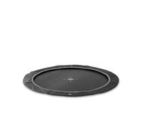 EXIT InTerra ground-level sports trampoline 10ft - black