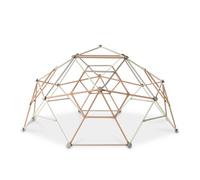 EXIT Toys Metal Climbing Dome - Dome for Toddlers and Children - Extra Sturdy Construction - With Ground Anchors - Stainless - Building Huts - Climbing for Kids - ø10ft - Pastel