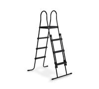 EXIT Toys Pool Ladder Child-Friendly Ladder with Railing for Pools - Anti-Slip Steps - Easy to Fold Up for Extra Safety - For Frame Height 3.5-4ft - Black
