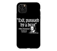Exit Pursued By A Bear William Shakespeare The Winter's Tale Case for iPhone 11 Pro Max
