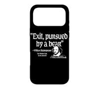 Exit Pursued By A Bear William Shakespeare The Winter's Tale Case for iPhone 17 Pro Max