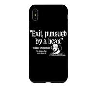 Exit Pursued By A Bear William Shakespeare The Winter's Tale Case for iPhone XS Max