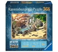 EXIT Puzzle Kids - 129546 The Pirate Adventure - 368 piece puzzle for children aged 9 and up, children's puzzle