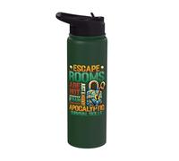 Exit Room Puzzle Challenge Escape Room Stainless Steel Insulated Water Bottle