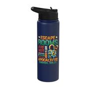 Exit Room Puzzle Challenge Escape Room Stainless Steel Insulated Water Bottle