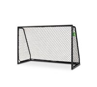 EXIT Toys Scala Aluminium Football Goal - Lightweight - Rustproof - Professional - 6x4ft - Black