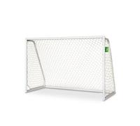 EXIT Toys Scala Aluminium Football Goal - Lightweight & Rustproof - Professional 6x4ft - White