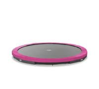 EXIT Silhouette ground sports trampoline 12ft - pink