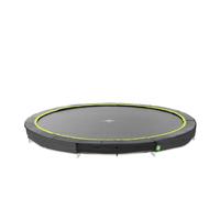EXIT Silhouette ground sports trampoline 14ft - black