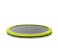 EXIT Silhouette ground sports trampoline 14ft - green