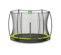 EXIT Silhouette ground trampoline 10ft with safety net - green