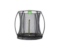 EXIT Silhouette ground trampoline 6ft with safety net - black