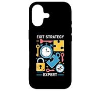 Exit Strategy Expert Escape Room Case for iPhone 17