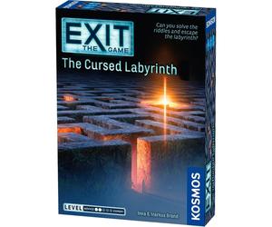 EXIT: The Cursed Labyrinth - Escape Room Board Game (Level 2, Ages 10+)