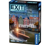 Thames & Kosmos EXIT: The Hunt Through Amsterdam | Escape Room Card Game | Mystery & Puzzle Adventure for Kids & Adults Age 12+ | Family Game Night | 1-4 Players | Great For Gifting