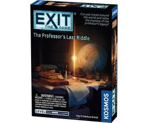 EXIT THE PROFESSOR'S LAST RIDDLE BOARD GAME
