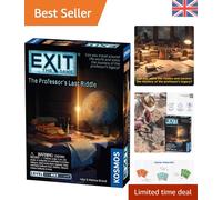 EXIT: The Professor's Last Riddle - Perfect Puzzle Game for Family Game Night