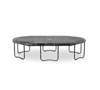 EXIT Toys 10 x 14ft Oval Trampoline Cover for Garden - Weather Protection, Debris Shield, Secure Fit - Black