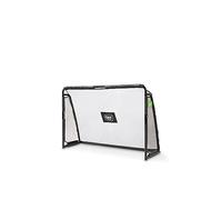 EXIT TOYS Maestro Steel Football Goal - With Training Umbrella - Includes Solid Anchoring System - Football Goal for Children - For the Garden - Train Your Football Skills - 180 x 120 cm - Black