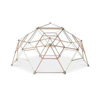 EXIT Toys Metal Climbing Dome - Dome for Toddlers and Children - Extra Sturdy Construction - With Ground Anchors - Stainless - Building Huts - Climbing for Kids - ø10ft - Pastel