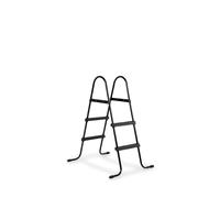 EXIT Toys Pool Ladder Child-Friendly Ladder with Railing for Pools - Anti-Slip Steps - Easy to Move - For Frame Height 2-2.3ft - Black