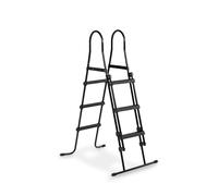 EXIT Toys Pool Ladder with Railing for Pools - Anti-Slip Steps - Easy to Fold Up for Extra Safety - For Frame Height 3-3.5ft - Black