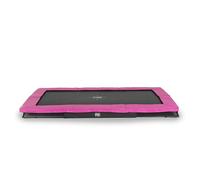 EXIT Toys Silhouette Ground Sports Trampoline - 8x12ft - Inground Rectangular Trampoline - for 14 Years and Older - Fitness Exercise - Includes Feet Safety System - Great Jumping Power - Pink