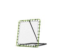 EXIT Toys Tempo Multisport Rebounder Net - 120x120cm - Train your Ball Technique - For Football, Volleyball, Basketball, Handball and Hockey - Adjustable in 8 Positions - Easy to Move - Green/Black