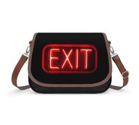 Exit Women's Crossbody Handbags Leather Satchel Bag Trendy Purses Ladies Shoulder Bags