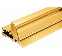 Exitex Aluminium Door Threshold Seal 914mm (36") - Gold - Easy Access Ramp - BS8300 & Part M Compliant - for Inward Opening Doors