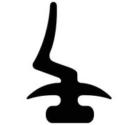 Exitex DSS Replacement Door Threshold Seal, Black, 914mm (36 Inch) - Compatible with Double Sealing Sill, Macclex, Slimline and Weatherten Thresholds