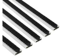Exitex Fd30/60 Intumescent Fire And Smoke Door Seal Strips - 5 Pack - 1050mm X 10mm X 4mm - Seals To Reduce Smoke Spread (White)