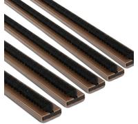 Exitex Fd30/60 Intumescent Fire And Smoke Door Seal Strips - 5 Pack - 1050mm X 15mm X 4mm - Seals To Reduce Smoke Spread (Brown)