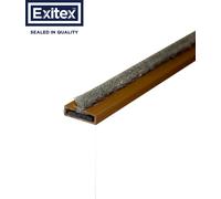 Exitex Fire and Smoke Intumescent Strip - Brown