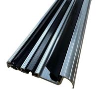 Exitex Macclex 15/2 Thermal Break Door Threshold Cill Draught Excluder, Aluminium 914mm (36"), Energy Efficient Insulated Weatherproof Door Bar Seal (Aluminium)
