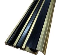 Exitex Macclex 15/2 Thermal Break Door Threshold Cill Draught Excluder, Aluminium 914mm (36") Gold
