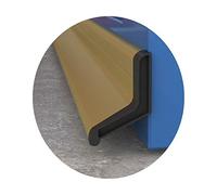 Exitex Rain Deflector 20 Black Plastic Replacement End Caps 1 Pair (Left & Right)