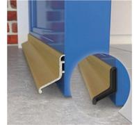 Exitex Rain Deflector 20 Weather Board Drip Door Bar Gold