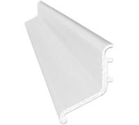 Exitex Rain Deflector 914mm - White - Aluminium Door Rain Guard for Inward & Outward Opening External Doors, Weather Bar to Deflect Rainwater