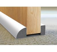 Exitex Superior Underdoor Foam Draught Excluder 914mm, Under Door Draught Seal, Seals 3-25mm Gaps, Reduces Cold Air & Heat Loss (White)