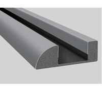 Exitex Superior Underdoor Foam Draught Excluder 914mm, Under Door Draught Seal, Seals 3-25mm Gaps, Reduces Cold Air & Heat Loss (Grey)