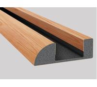 Exitex Superior Underdoor Foam Draught Excluder 914mm, Under Door Draught Seal, Seals 3-25mm Gaps, Reduces Cold Air & Heat Loss (Woodgrain)