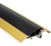 Exitex Threshex Door Threshold Draught Excluder Cill, 933mm, Part M Compliant Weatherbar Strip, Wheelchair Accessible (Gold)